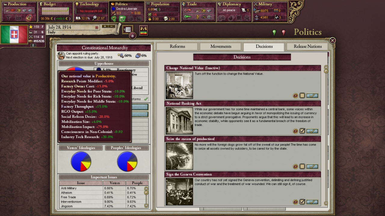 维多利亚2：黑暗之心 - 终极通牒[Victoria 2: Heart of Darkness - Ultimate Ultimatum] 游戏截图13