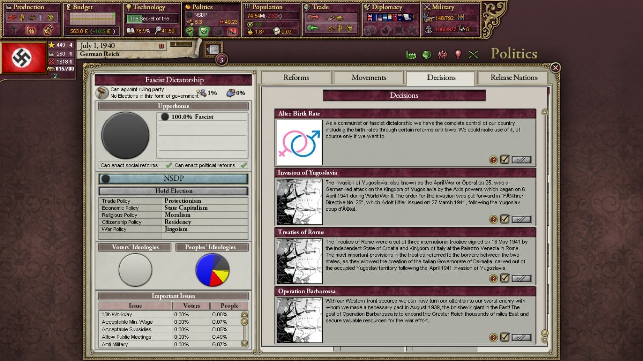 维多利亚2：黑暗之心 - 终极通牒[Victoria 2: Heart of Darkness - Ultimate Ultimatum] 游戏截图11