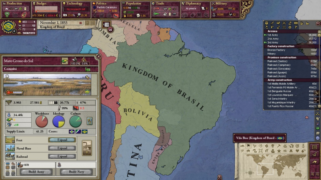 维多利亚 2：黑暗之心 - Pop Demand Mod Ultimate[Victoria 2: Heart of Darkness - Pop Demand Mod Ultimate] 游戏截图11