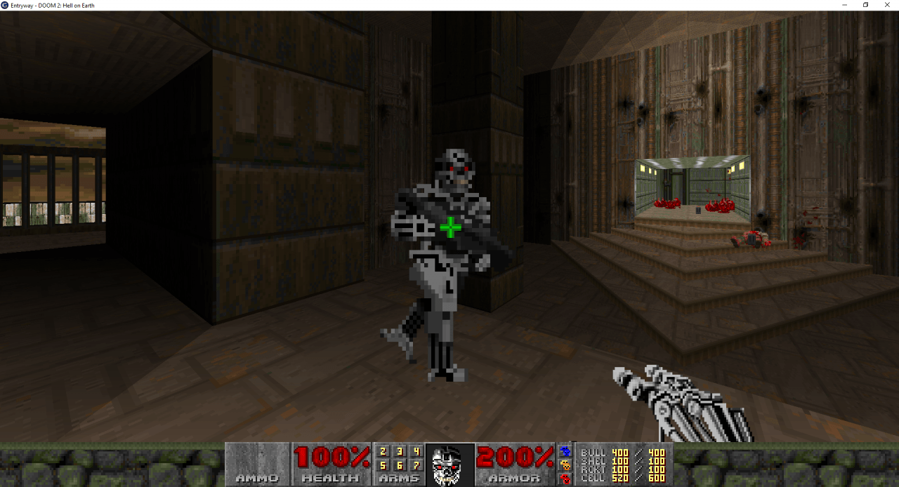 《毁灭战士 2》- 终结者经典武器包[Doom 2 - Terminator Classic Weapon Pack] 游戏截图2