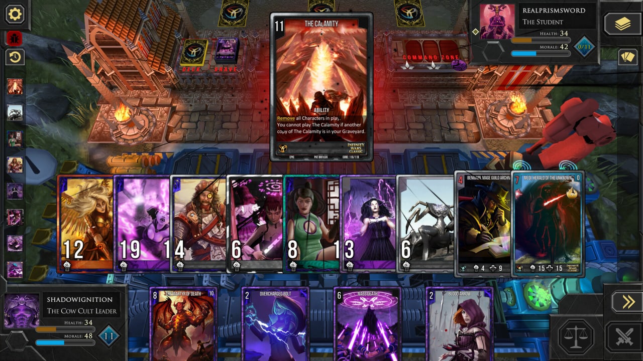 无限战争：动画集换式卡牌游戏[Infinity Wars: Animated Trading Card Game] 游戏截图2