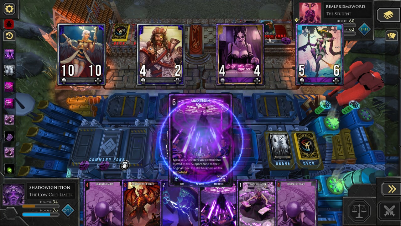 无限战争：动画集换式卡牌游戏[Infinity Wars: Animated Trading Card Game] 游戏截图3