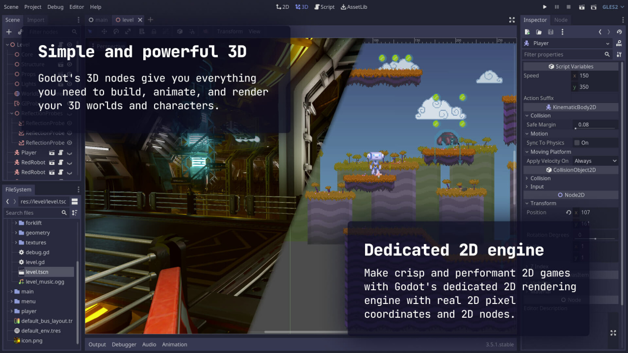 戈多引擎[Godot Engine] 游戏截图4
