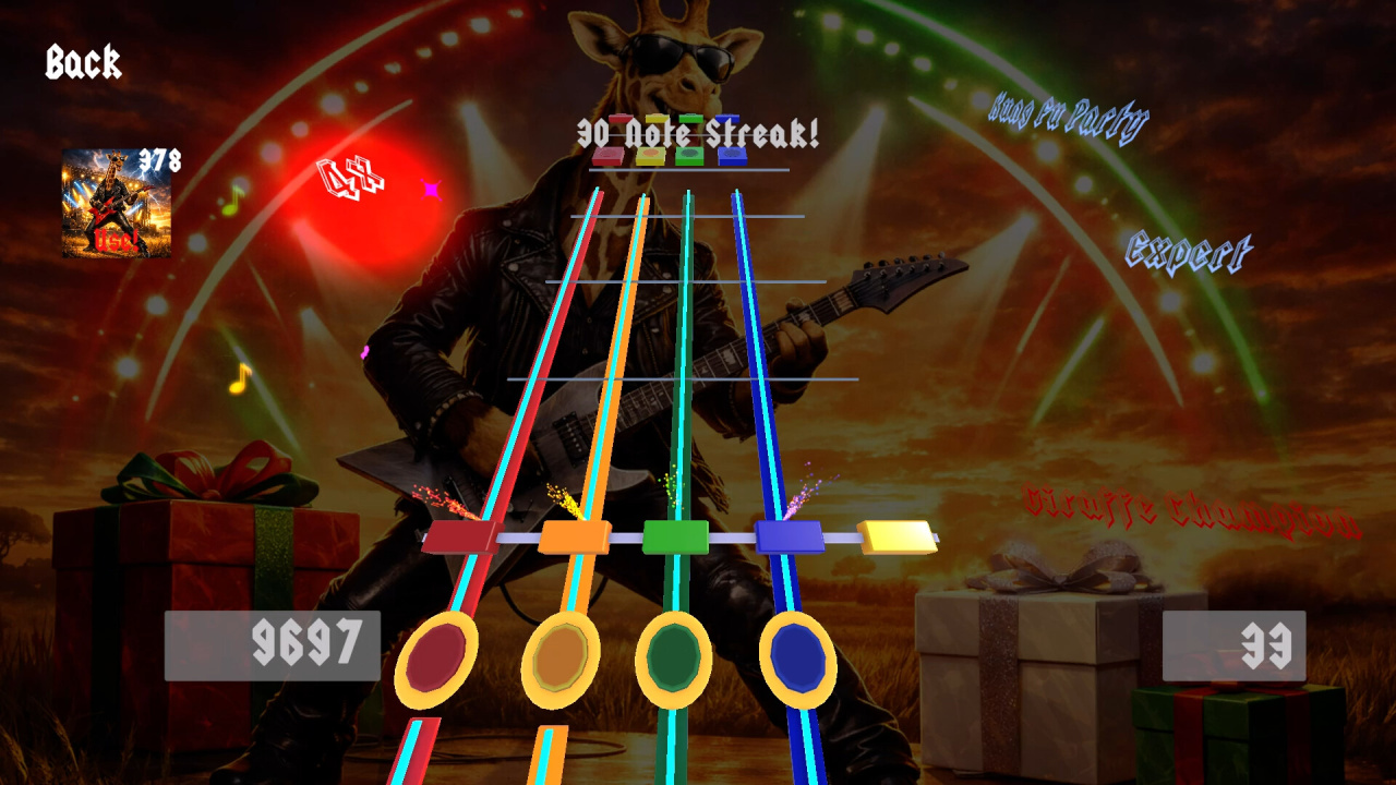 长颈鹿冠军：摇滚音乐游戏[Giraffe Champion: The Rock Music Game] 游戏截图5