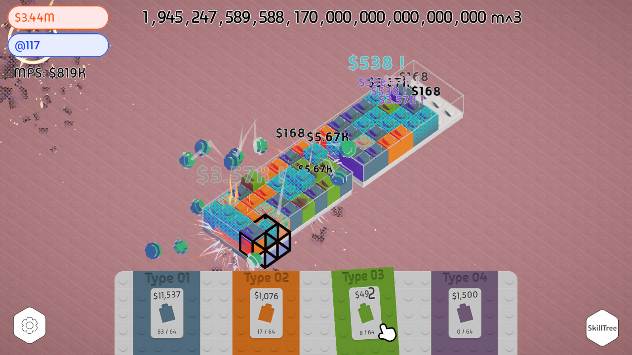 关于放置方块的增量游戏[An Incremental Game About Placing Blocks] 游戏截图2