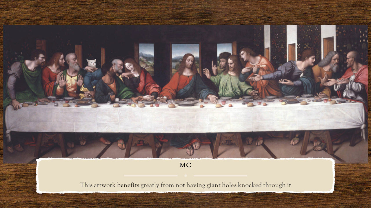 我趁警卫不注意的时候吃画[I Eat Paintings When Guards Aren't Looking] 游戏截图3