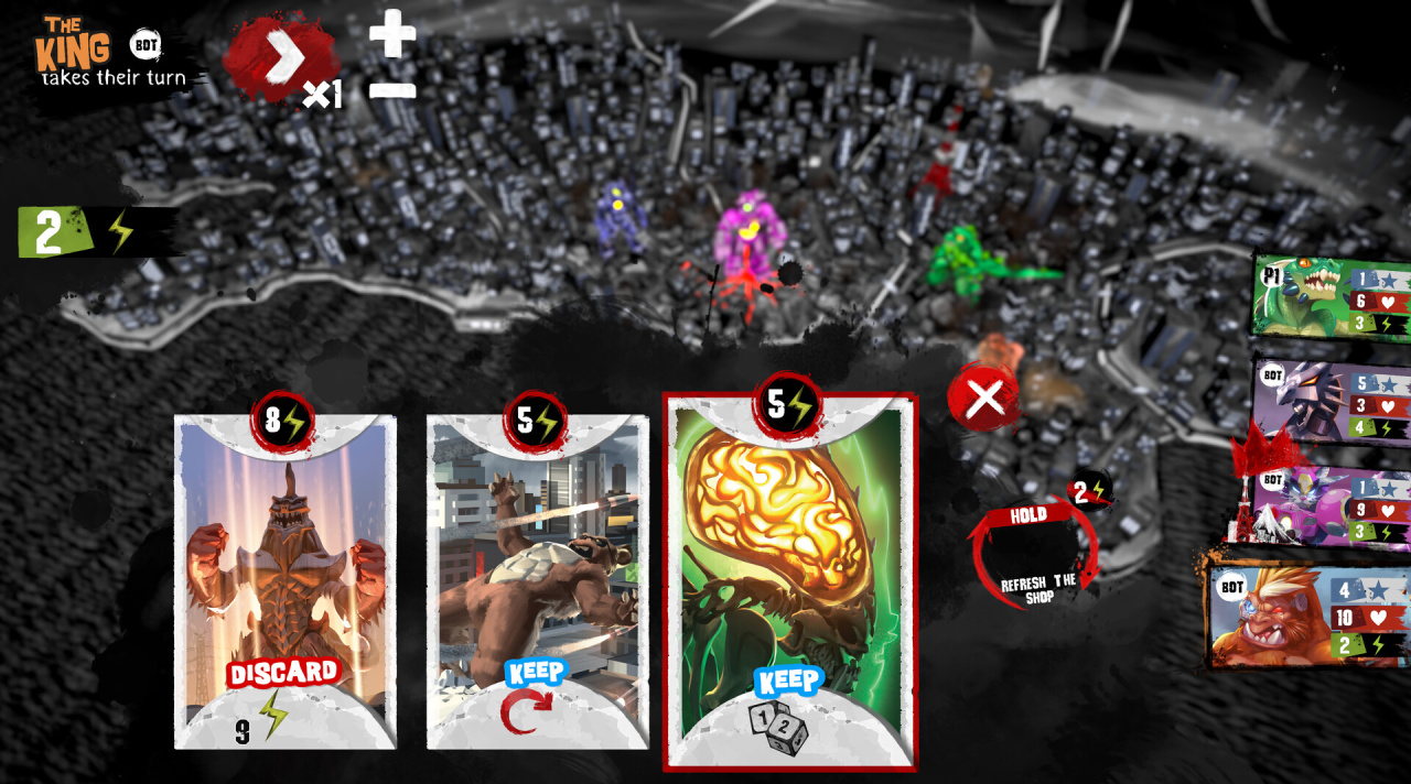 东京之王——理查德·加菲尔德[King of Tokyo - Richard Garfield] 游戏截图4