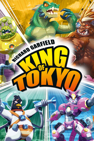 东京之王——理查德·加菲尔德[King of Tokyo - Richard Garfield] 游戏封面